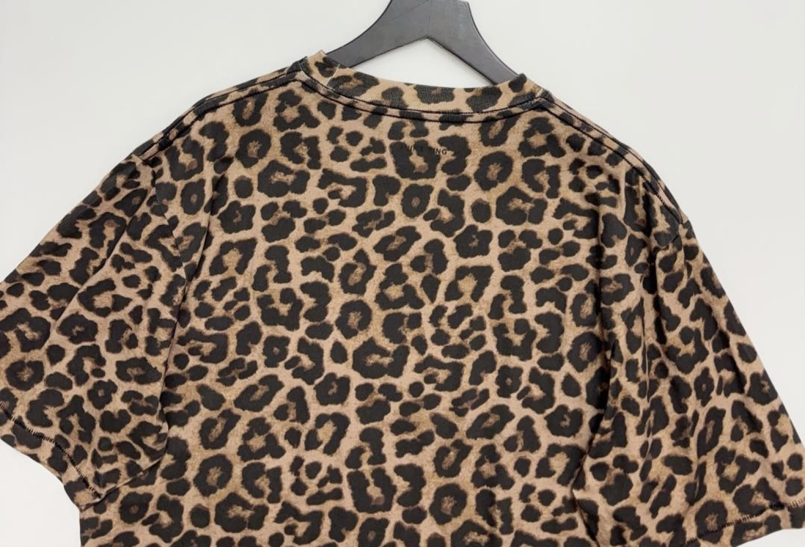 Leopard print short-sleeved top T-shirt - View 13