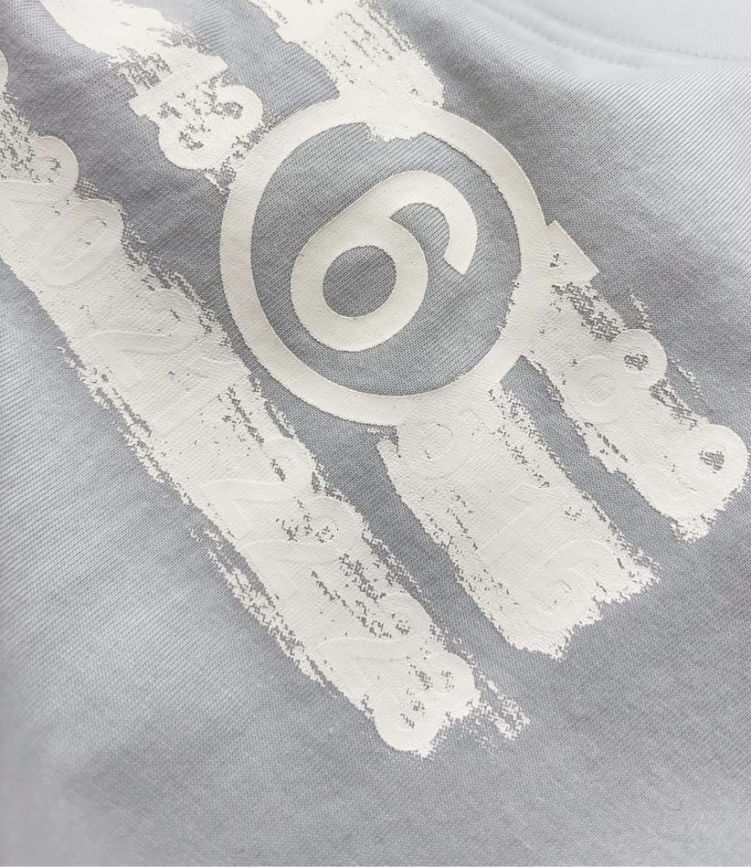 0.19kg/loose-fitting short-sleeved t-shirt with graffiti design (label cut) - View 5