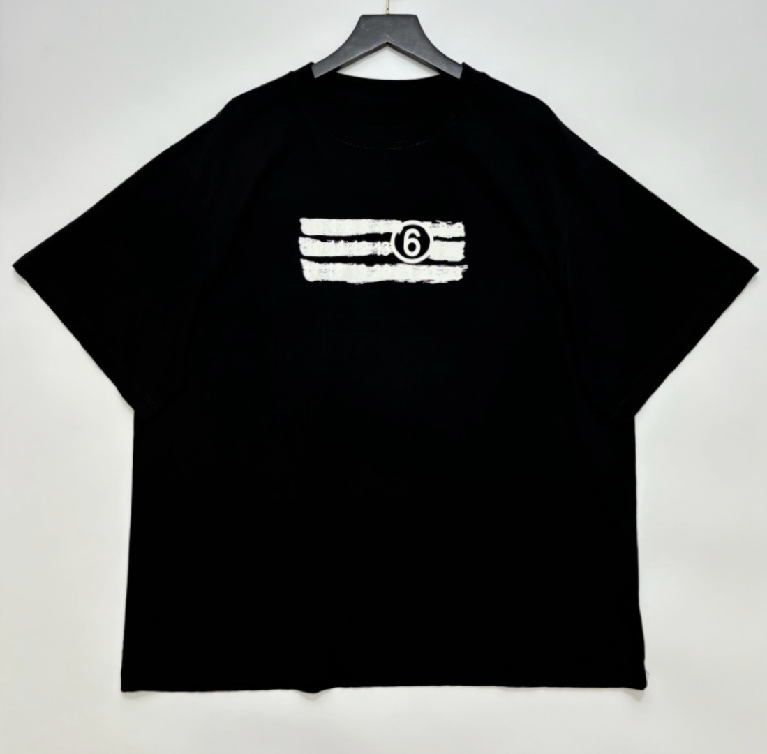 0.19kg/cut label graffiti design loose short-sleeved T-shirt