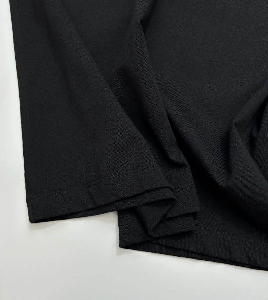 0.19kg/cut label graffiti design loose short-sleeved T-shirt - View 8