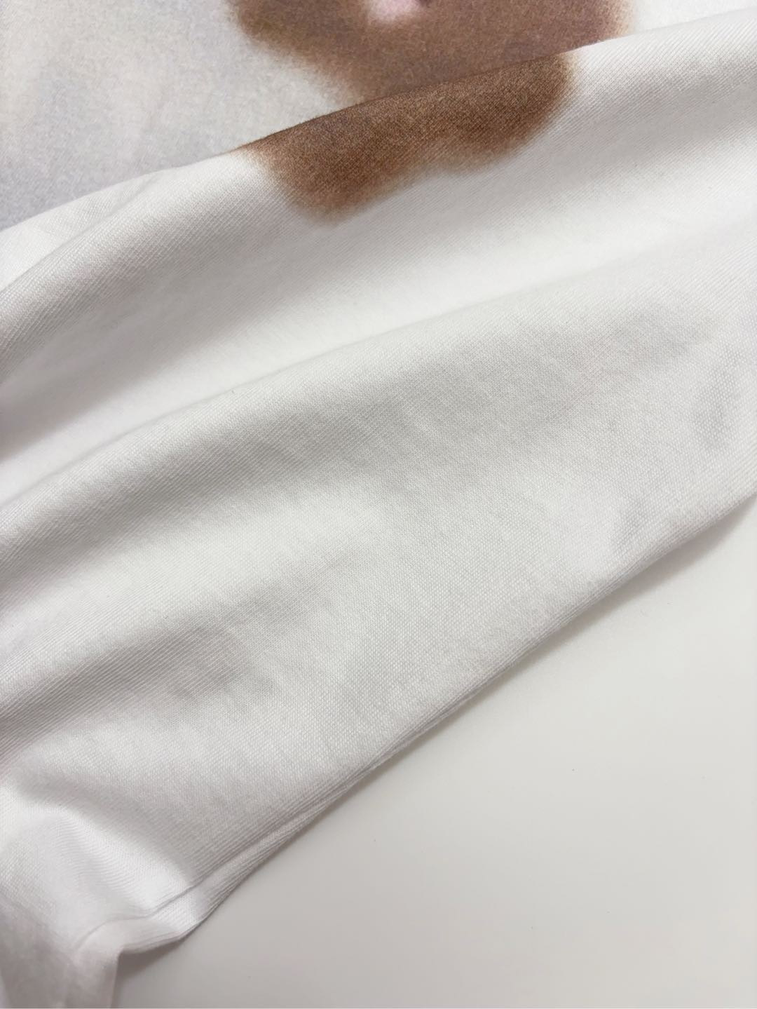 White puppy print T-shirt (0.13kg) - View 8