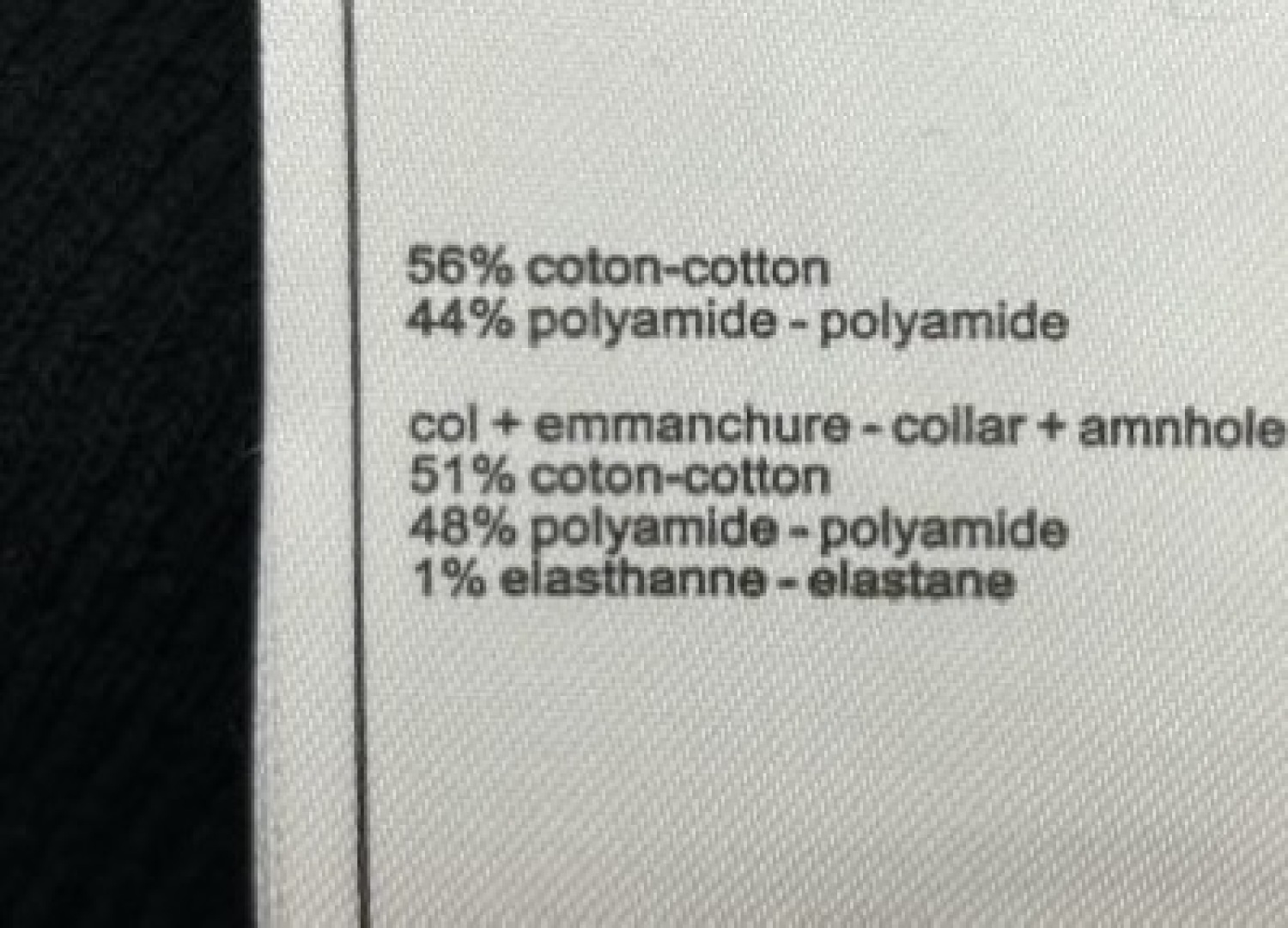 Black and white color block round neck knitted short sleeve top - View 10