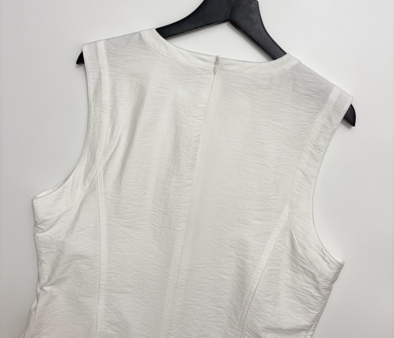 Linen Embroidered Sequin Dress - View 16