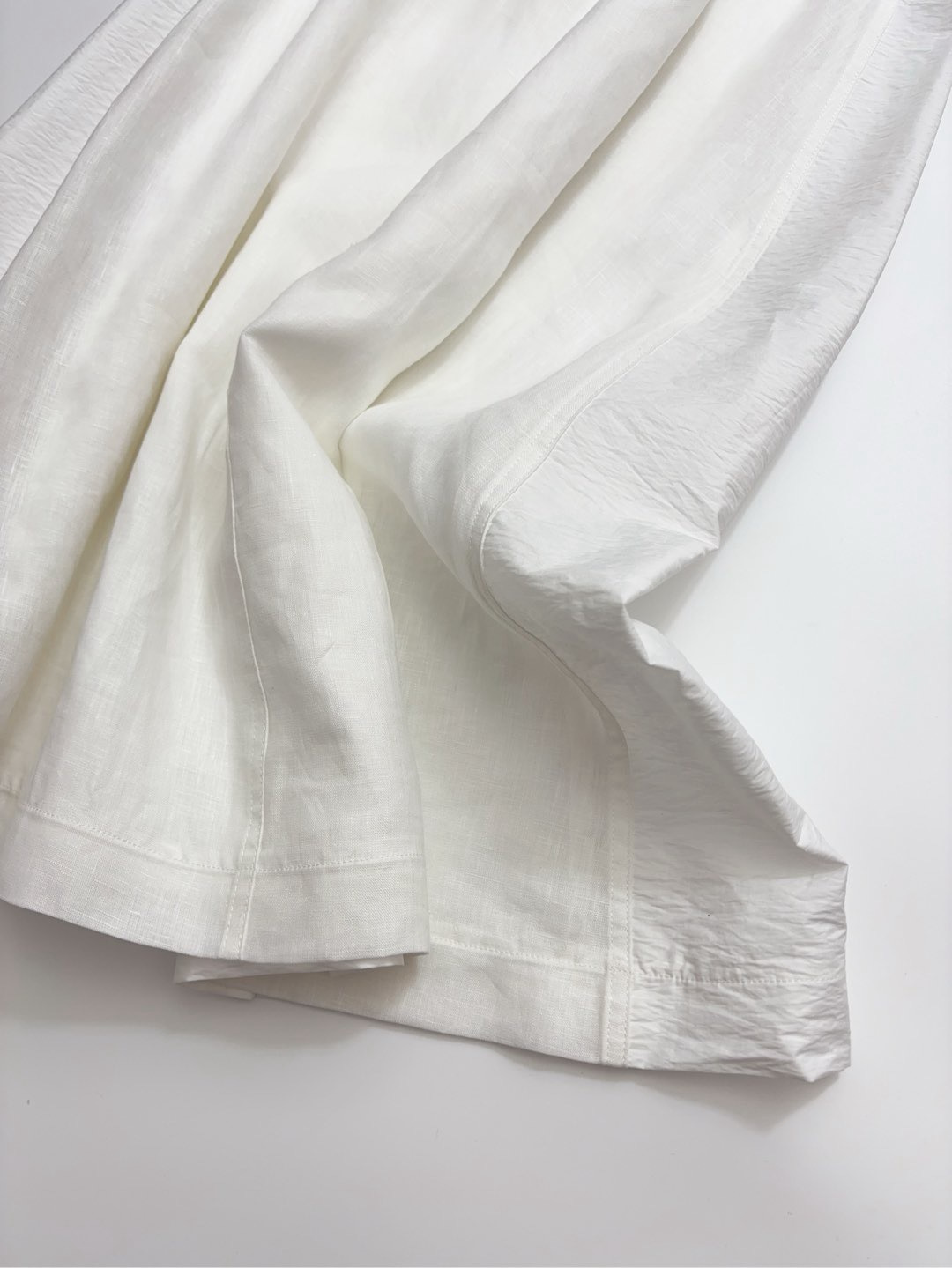 Linen Embroidered Sequin Dress - View 11