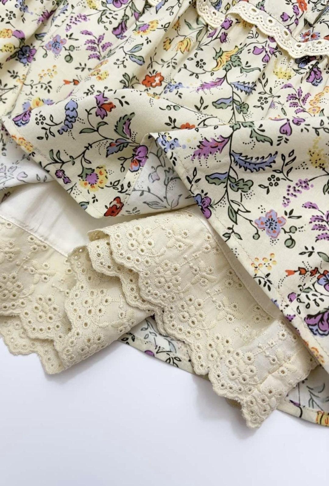 Fresh style round neck shirt and half skirt set - View 20