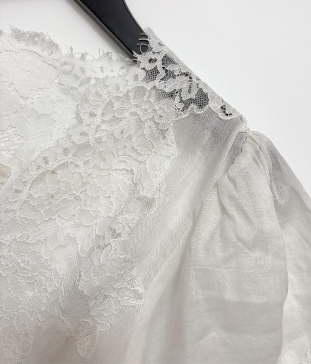 French V-neck hollow lace long dress/one-piece dress - View 4