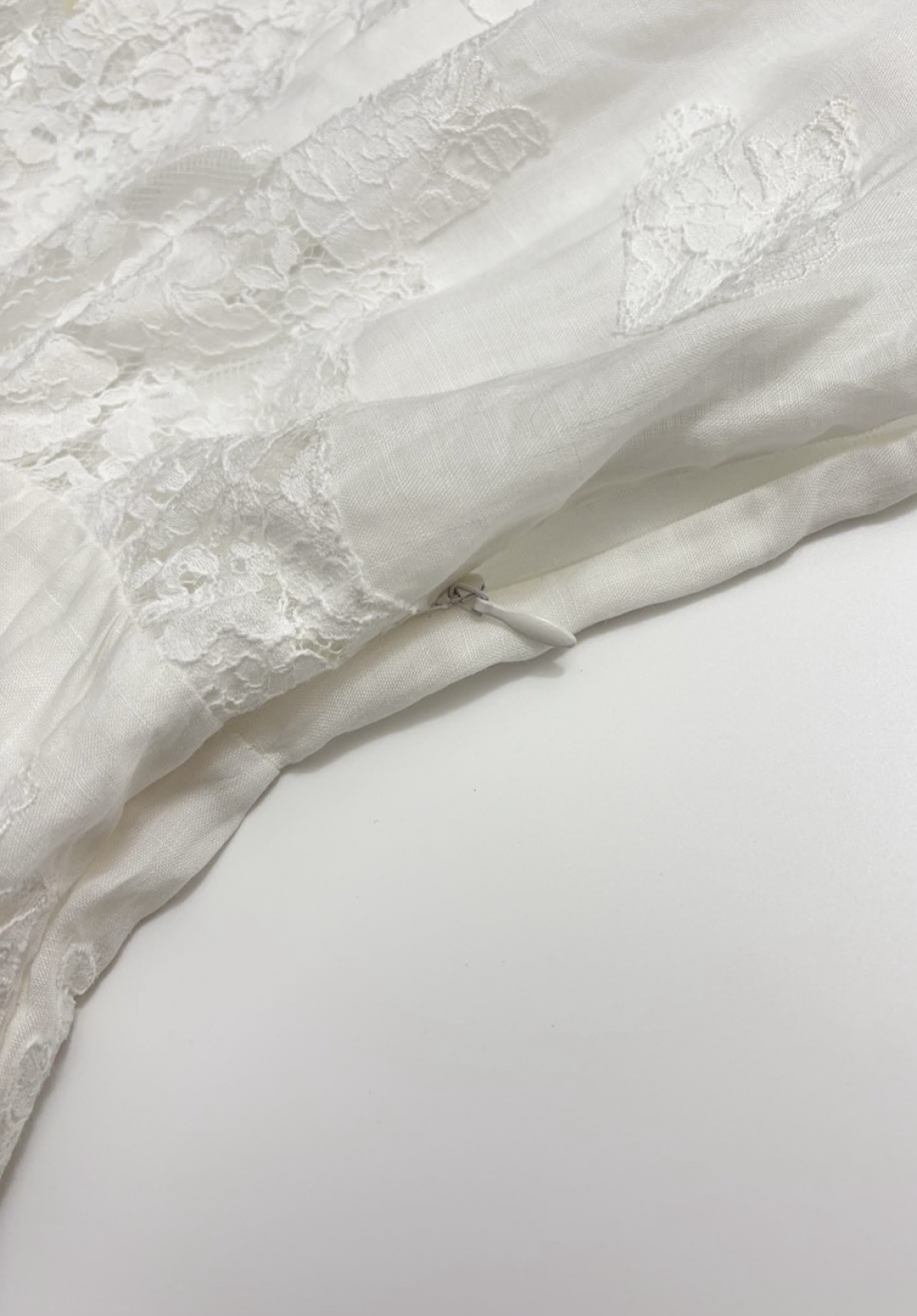 French V-neck hollow lace long dress/one-piece dress - View 9