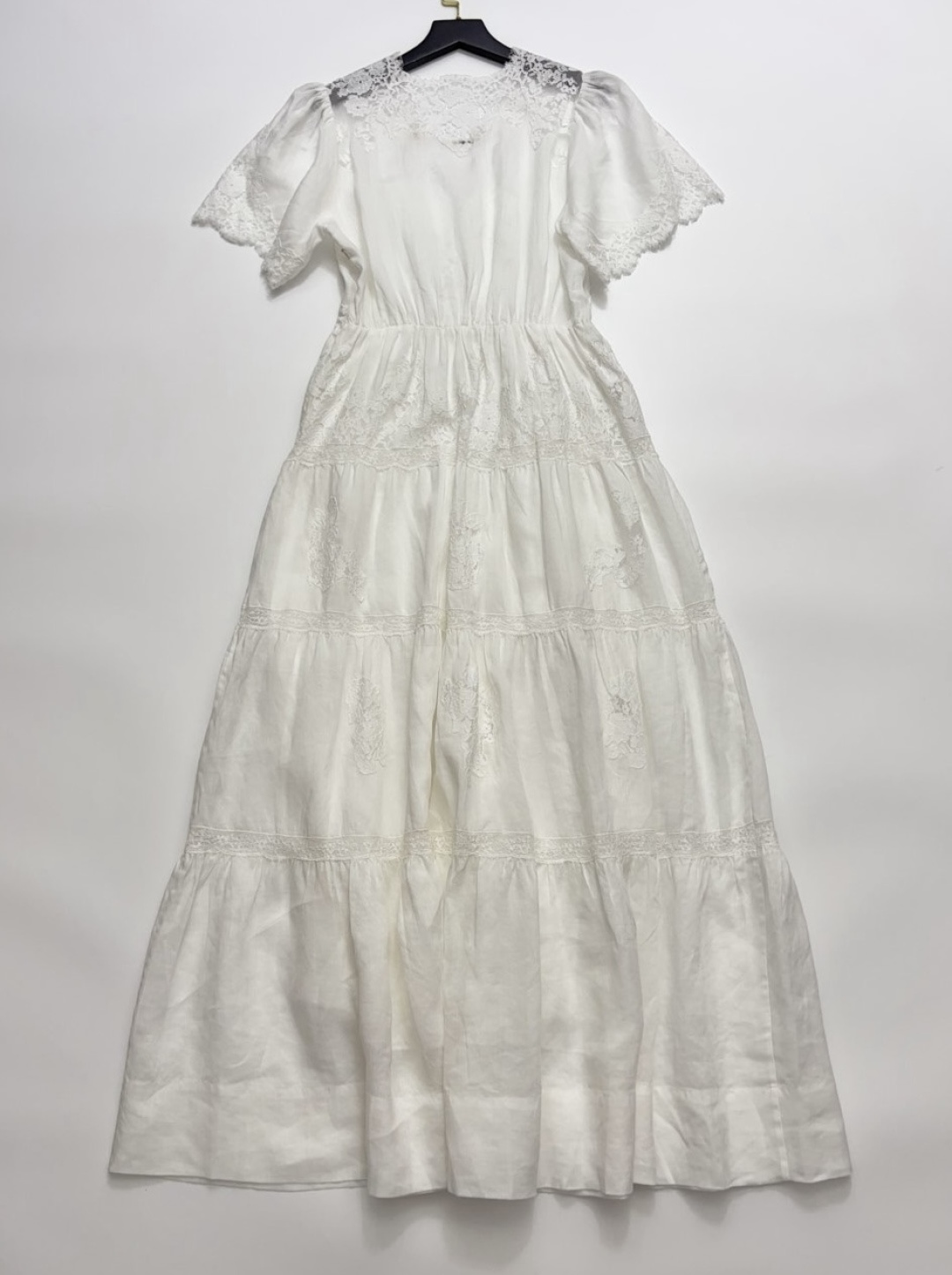 French V-neck hollow lace long dress/one-piece dress - View 17