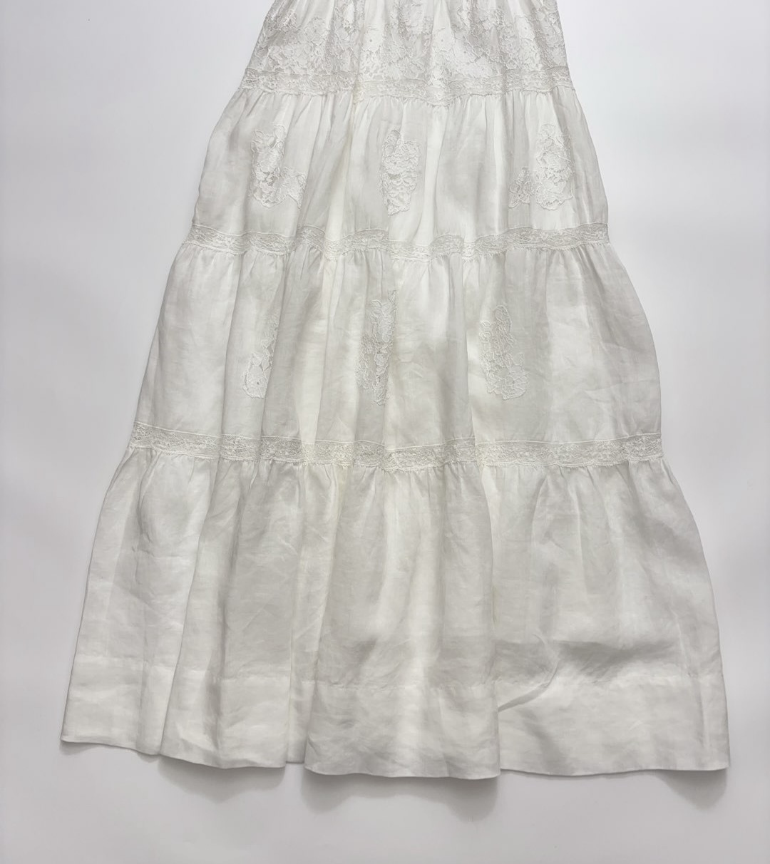 French V-neck hollow lace long dress/one-piece dress - View 8