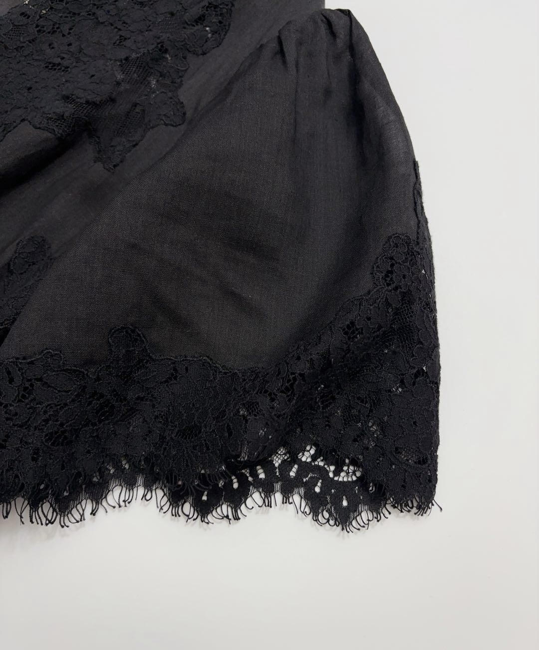 French V-neck hollow lace long dress - View 4