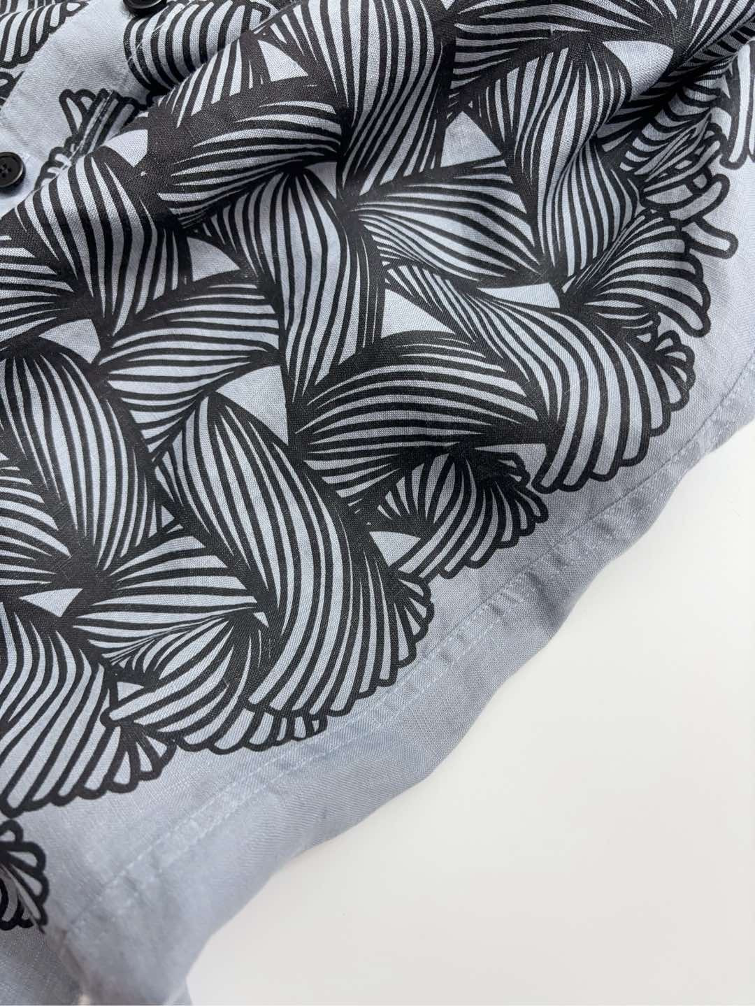 22SS chest rope knot logo pure cotton loose shirt - View 12