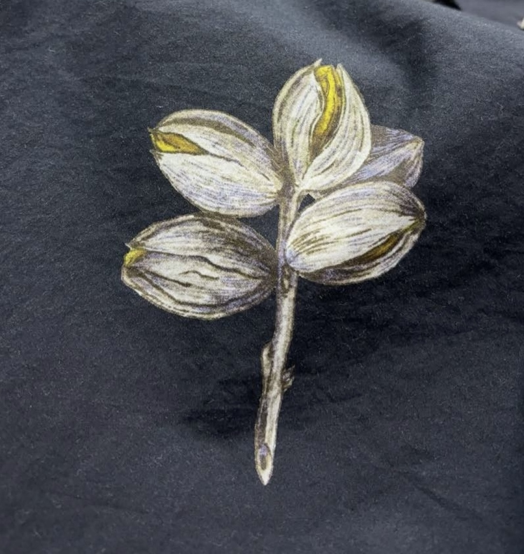 Summer plant print cotton casual shirt jacket - View 10