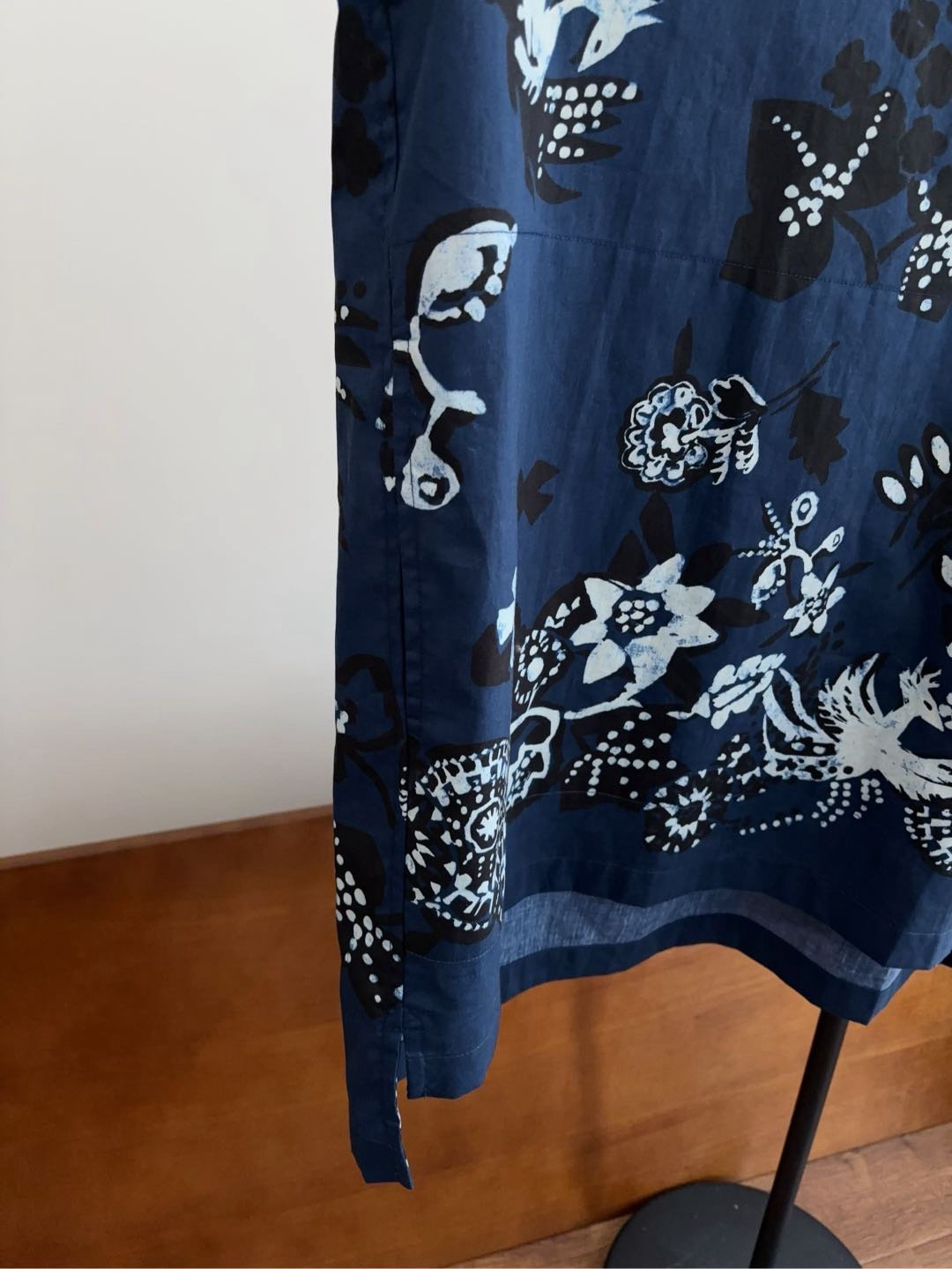All-cotton Phoenix Print Shirt Dark Blue (Tag cut) - View 6