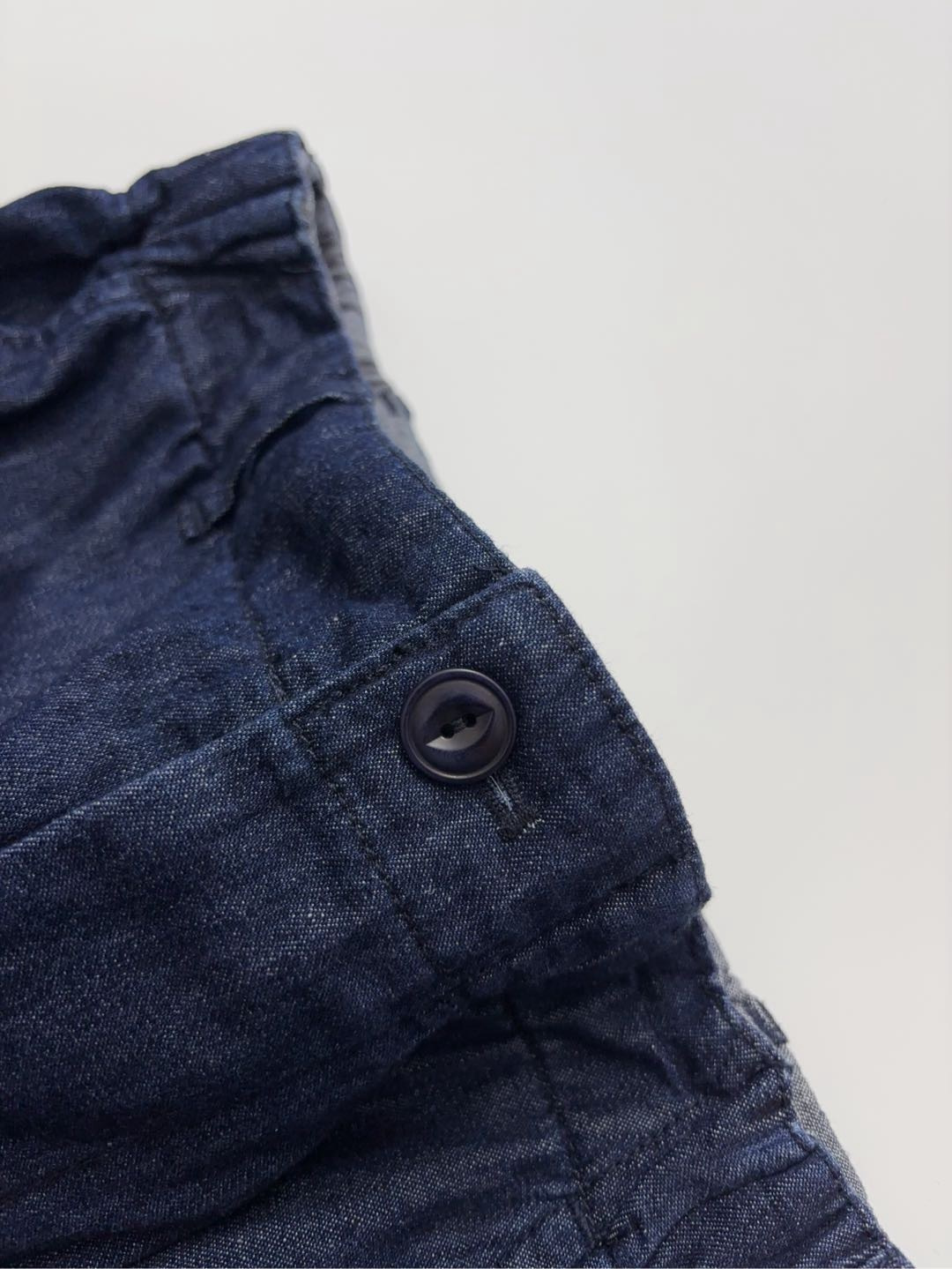 Elastic waist design workwear half skirt - View 4