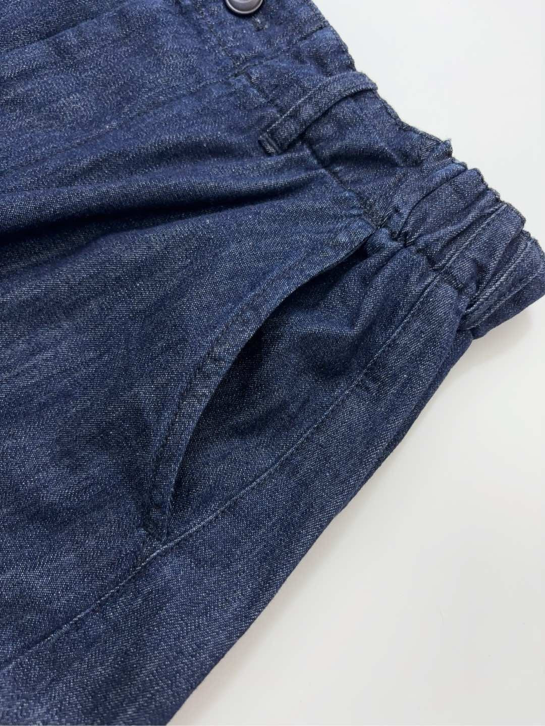 Elastic waist design workwear half skirt - View 3