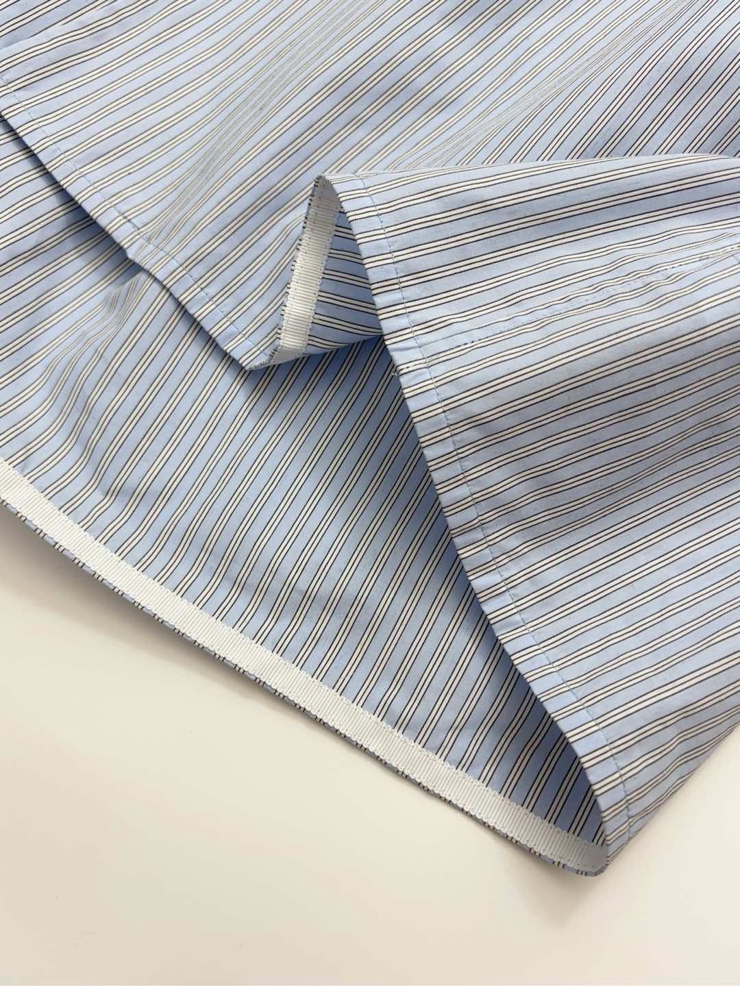 V-neck sleeveless pinstripe versatile dress - View 9