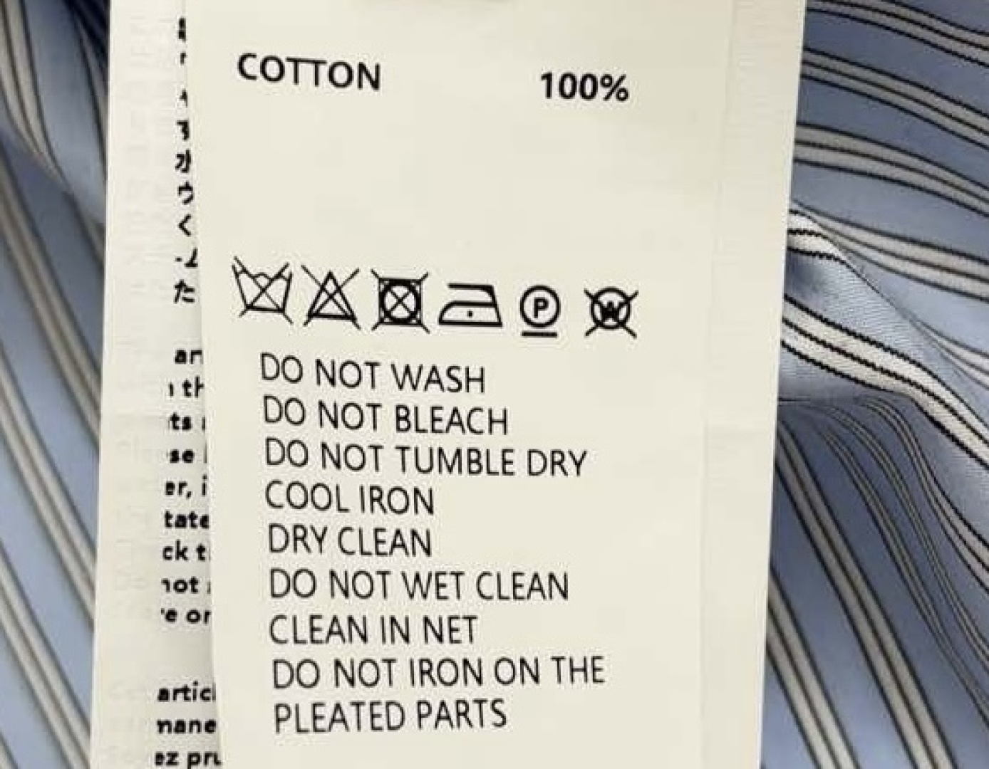 V-neck sleeveless pinstripe versatile dress - View 14