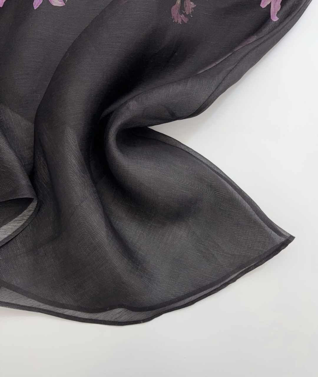 Extra-long dress layered fake two-piece floral gown - View 11