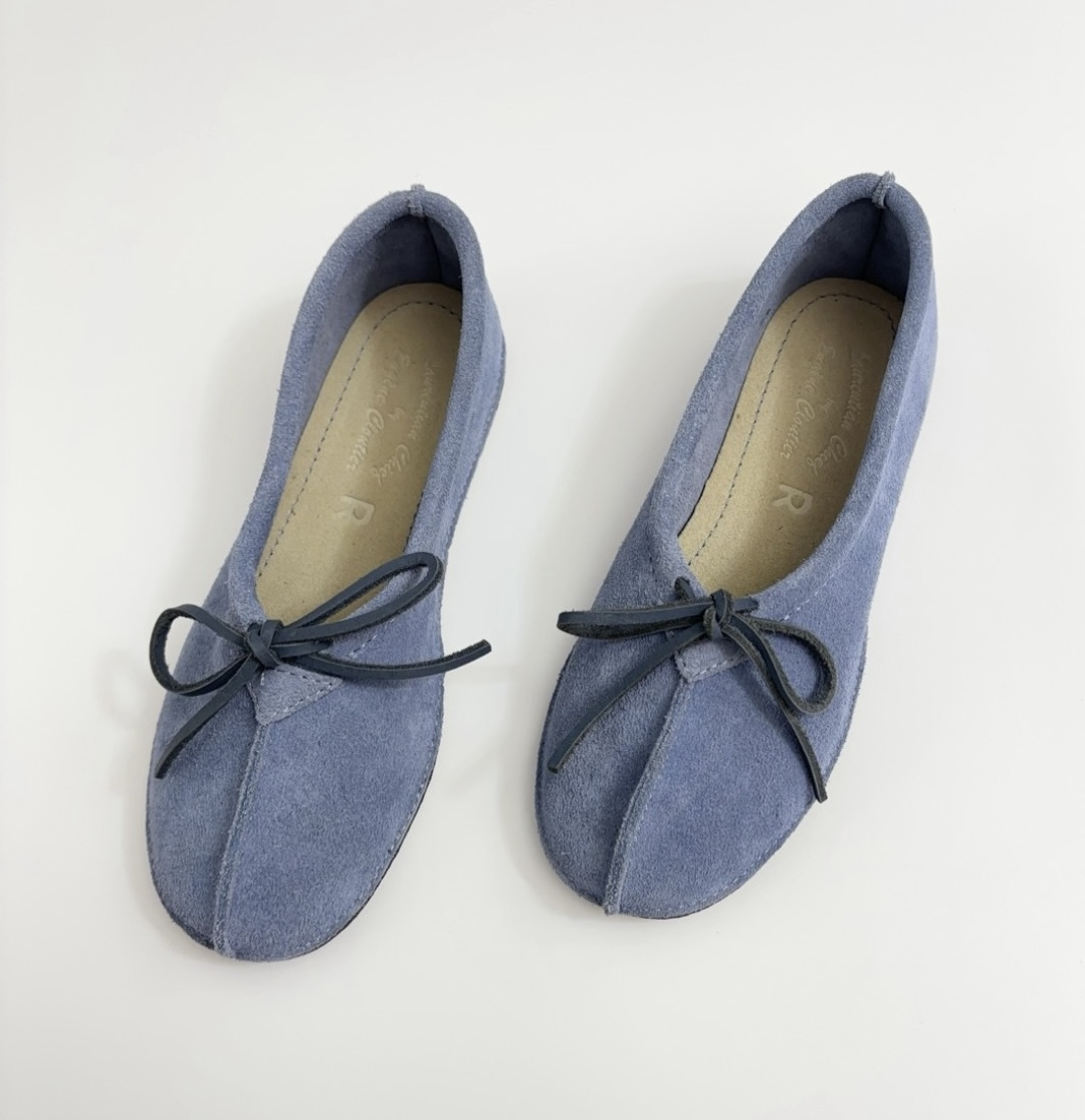 Suede 45R women's ballet casual flat shoes - View 2