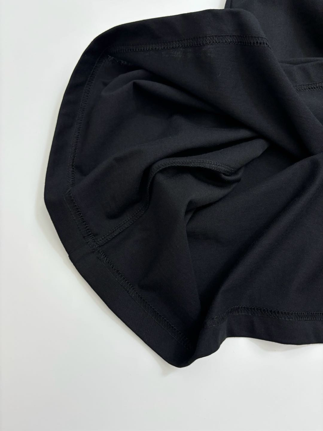 0.17kg/tag-cut classic rope knot pattern short-sleeved t-shirt - View 12