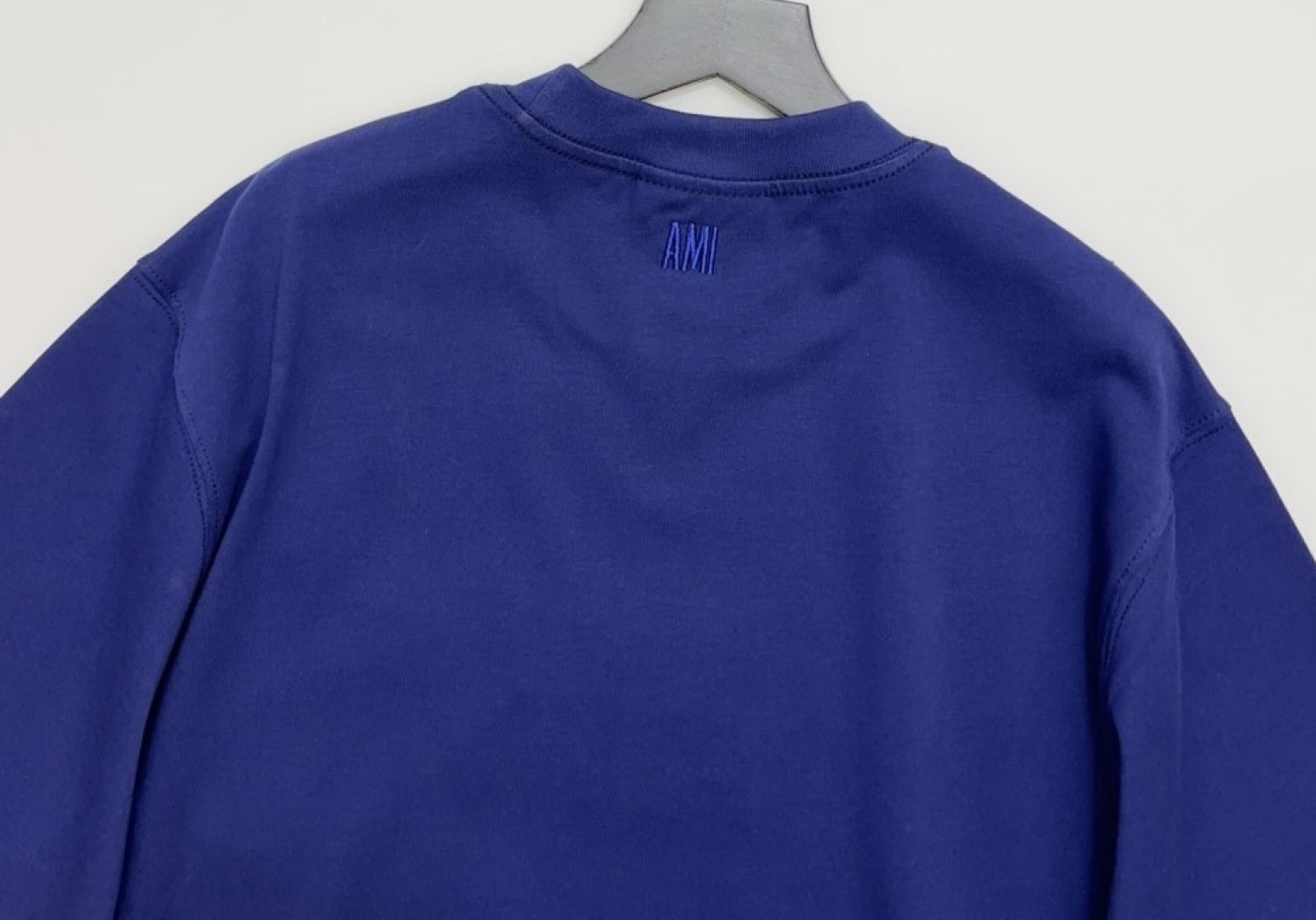 Flocked Letter Logo Short-Sleeve Pure Cotton T-Shirt - View 12