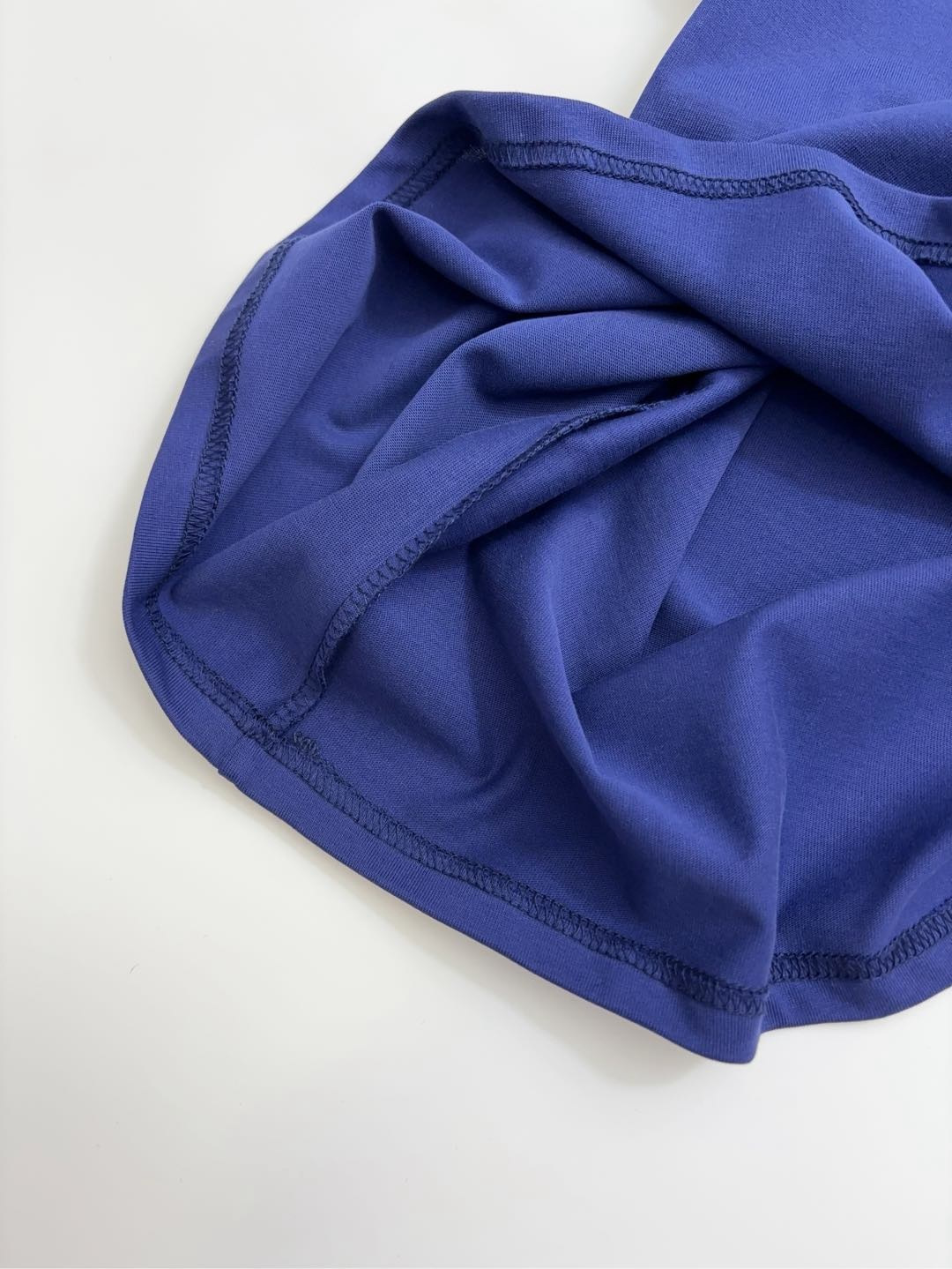 Flocked Letter Logo Short-Sleeve Pure Cotton T-Shirt - View 10