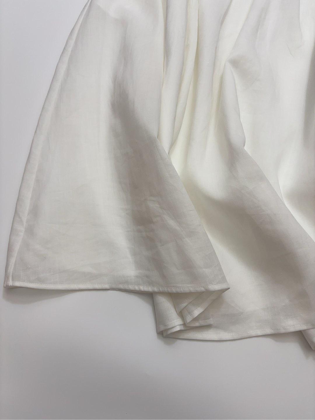 Thin yarn woven ramie embroidered skin-friendly half skirt - View 9