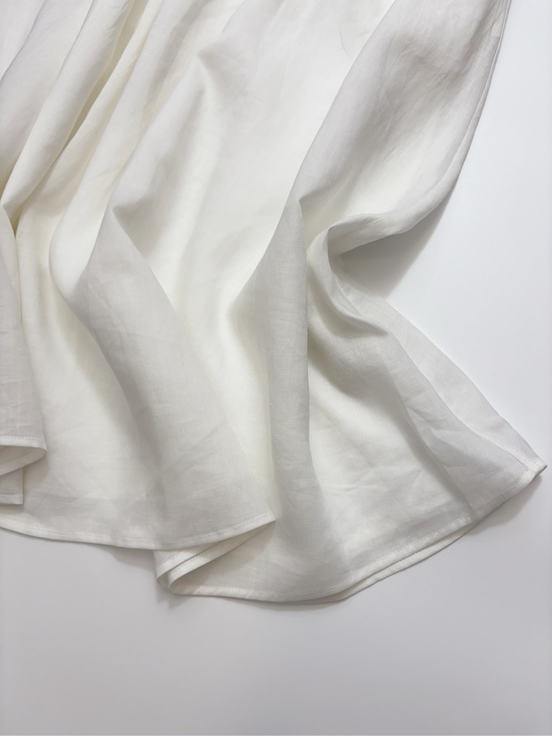 Thin yarn woven ramie embroidered skin-friendly half skirt - View 10