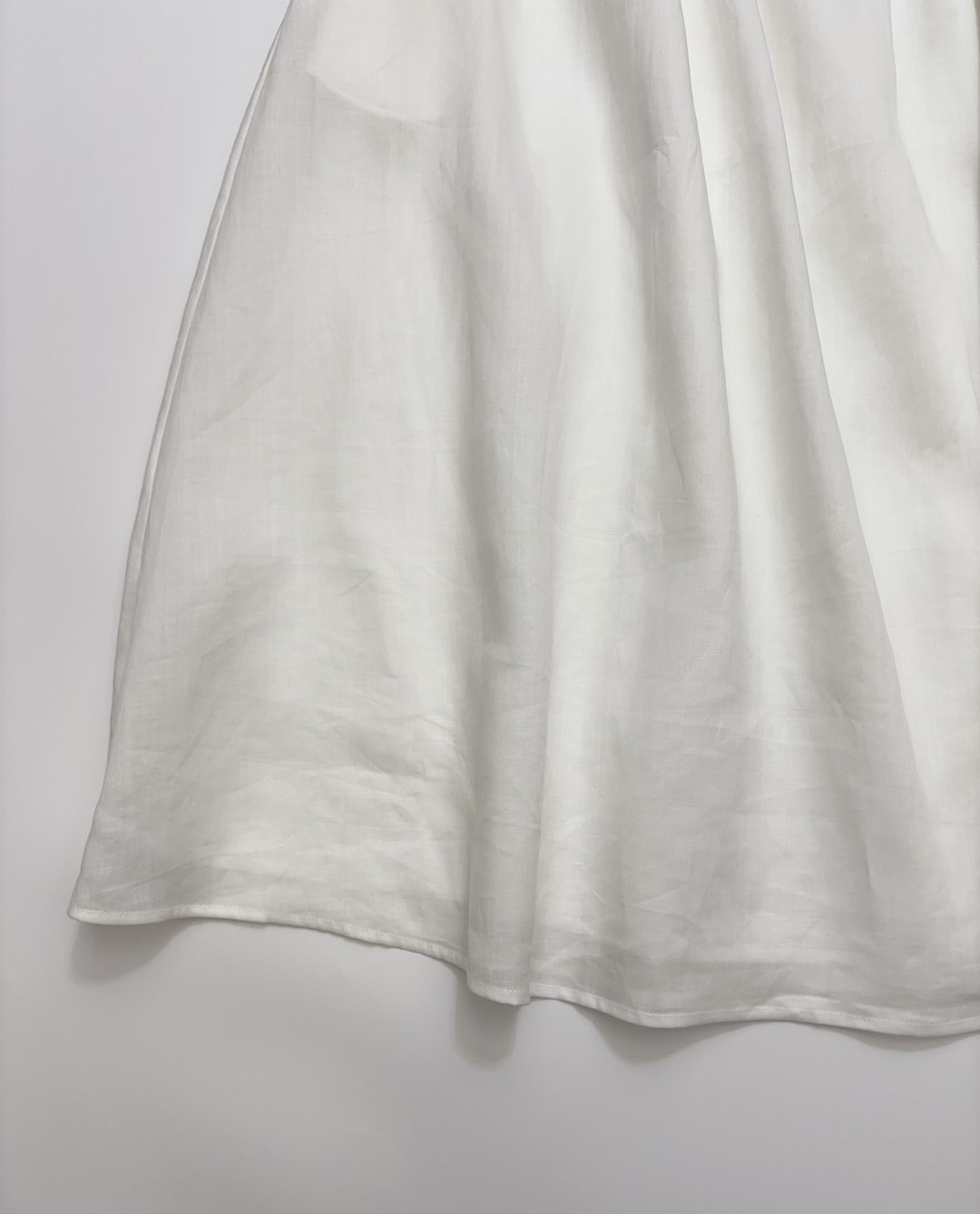 Thin yarn woven ramie embroidered skin-friendly half skirt - View 8