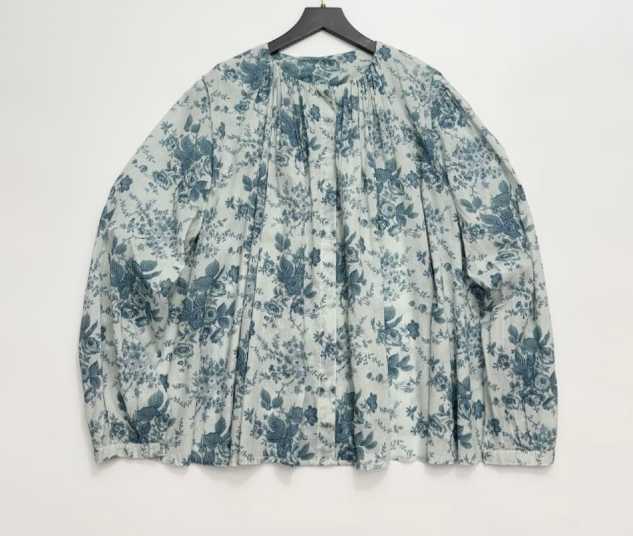 Antik Batik 25 Spring/Summer CINZ1CTO Printed Cotton Loose Shirt