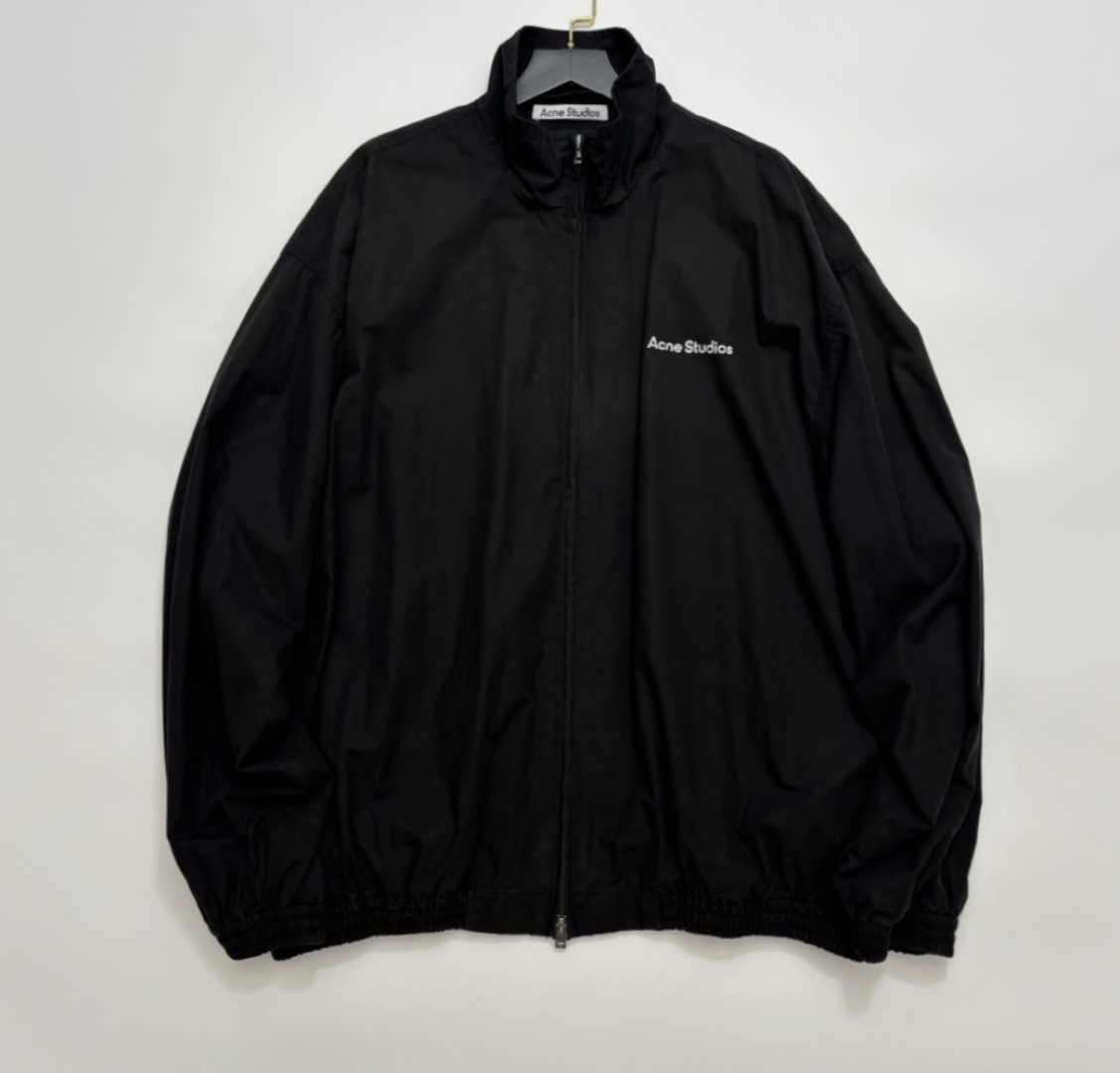 Acne Studios 1996 Logo Loose Casual Zip Jacket