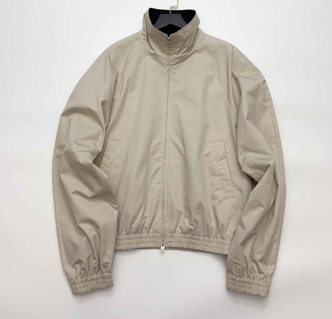 Acne Studios Stand-Collar Zip Elastic Hem Casual Jacket