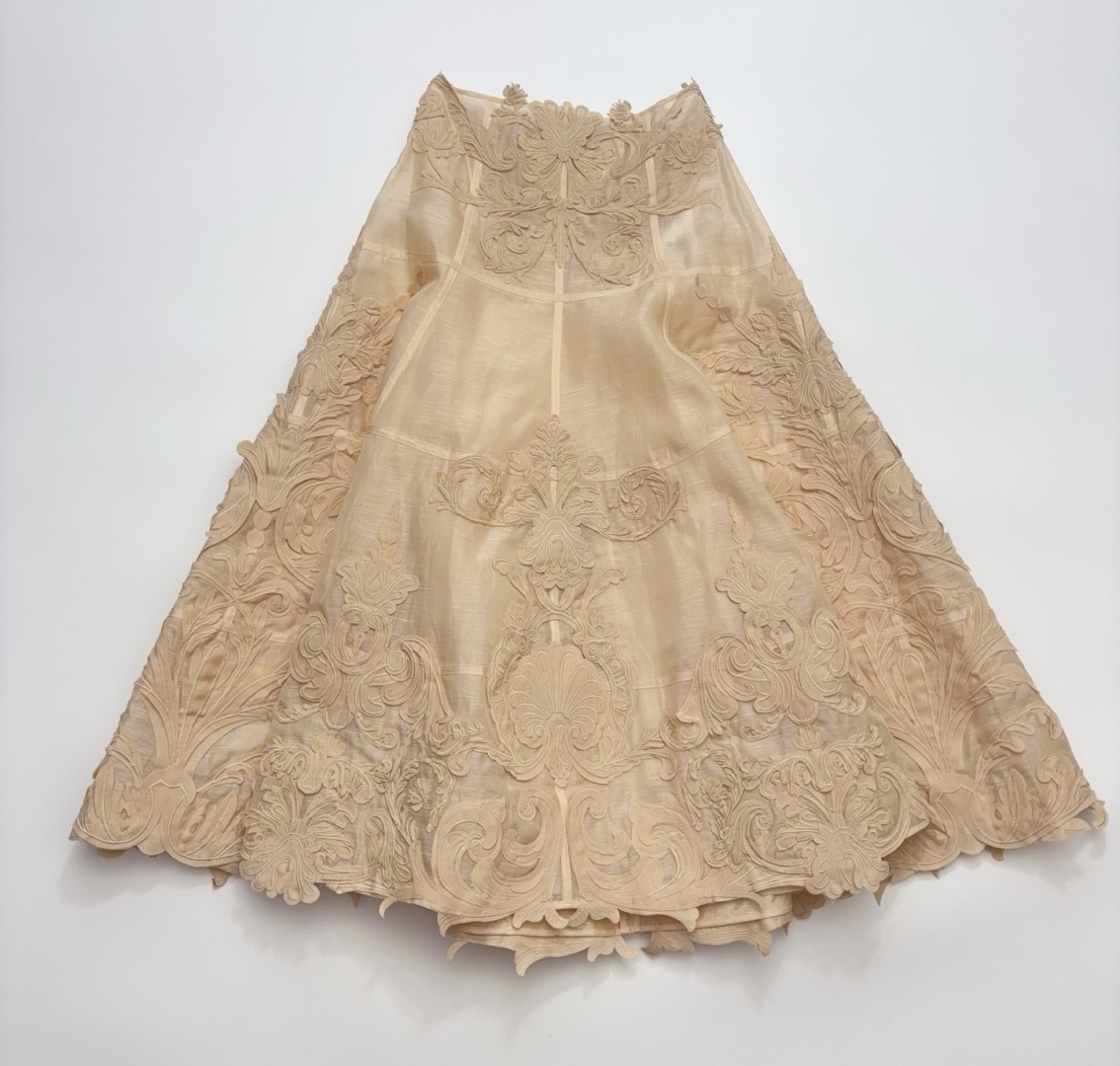 Zimmermann 2026 Early Spring Rebellion Embroidered Voluminous Skirt