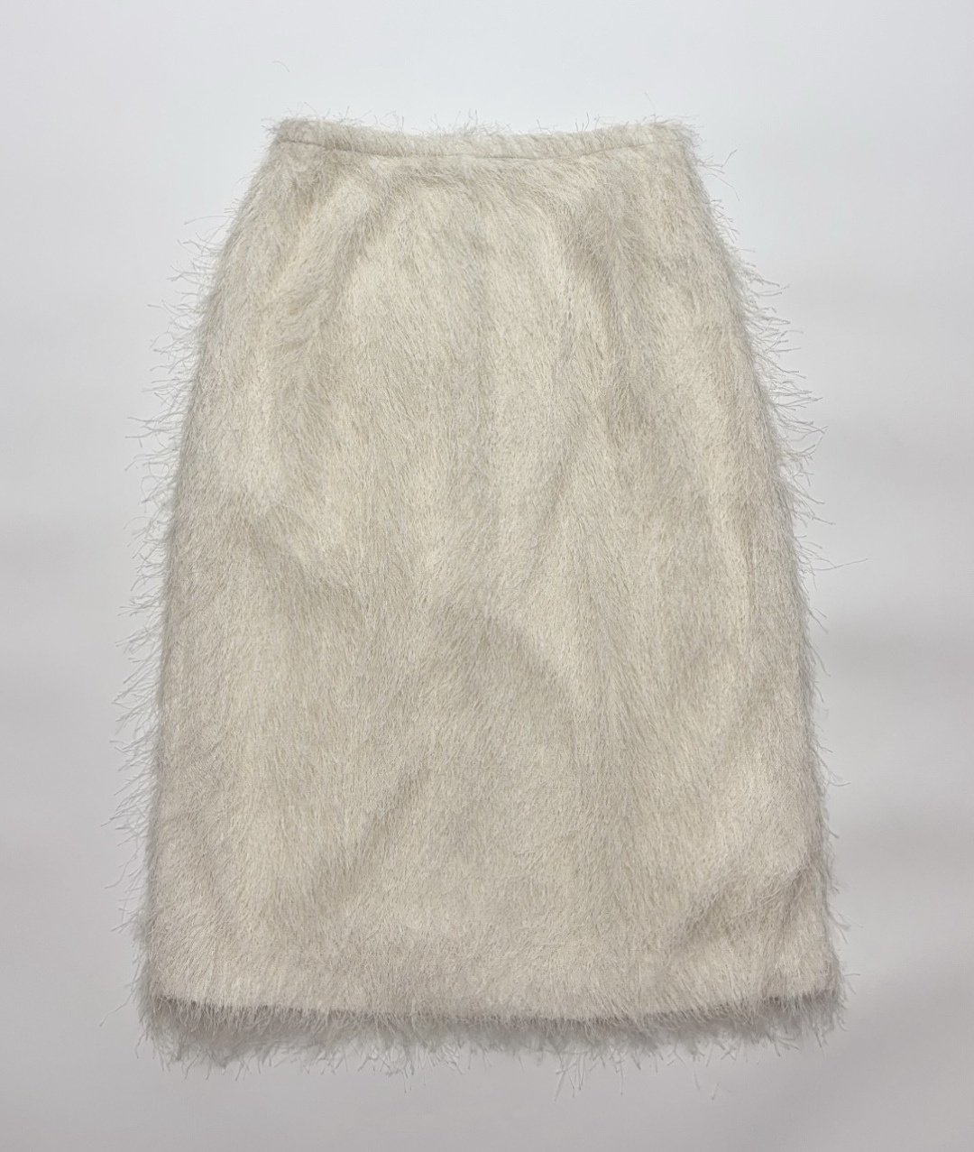 Dries Van Noten Fringed Fluffy Half Skirt