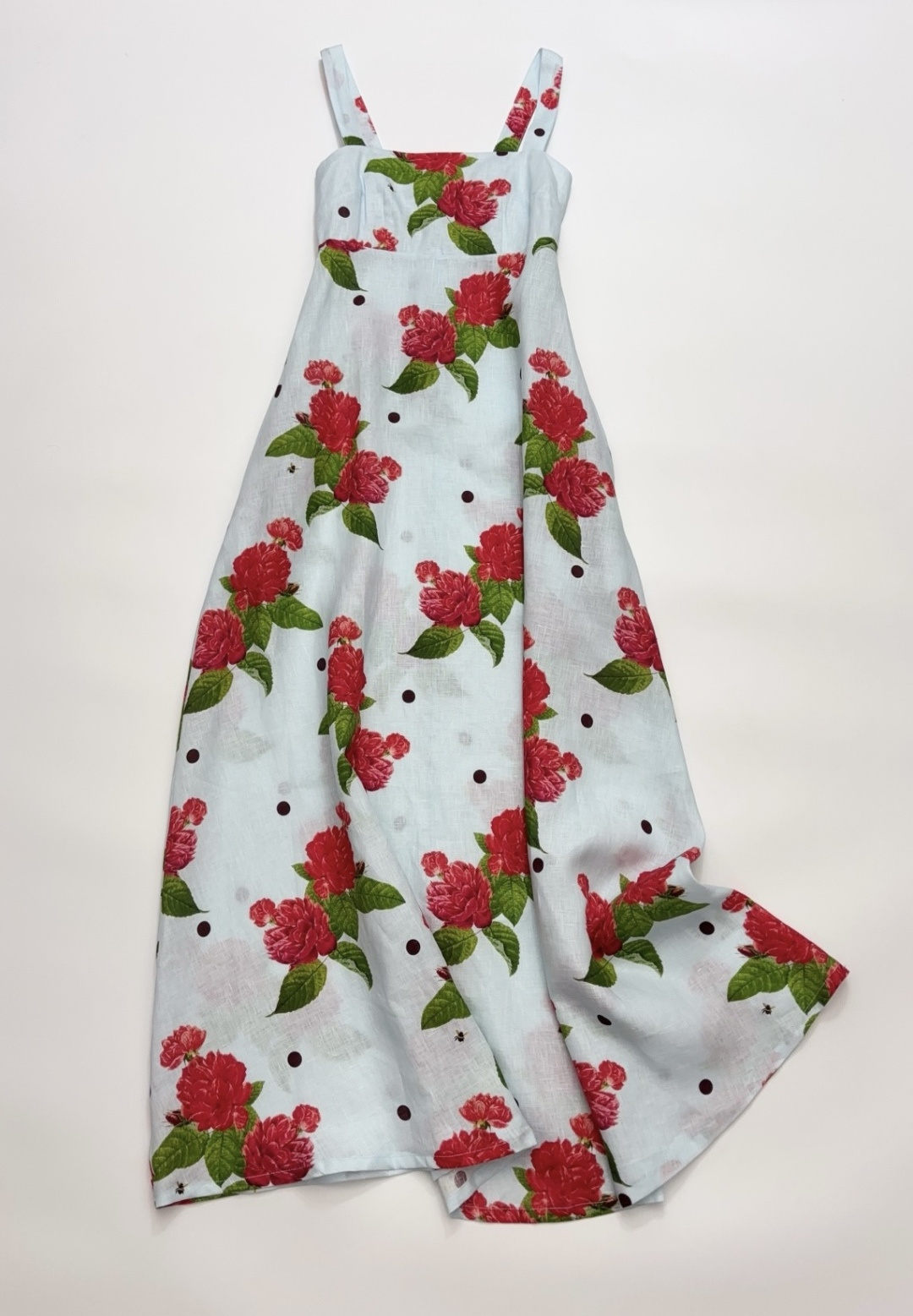 Palm Noosa Spring/Summer Romantic Floral Print Resort Maxi Slip Dress