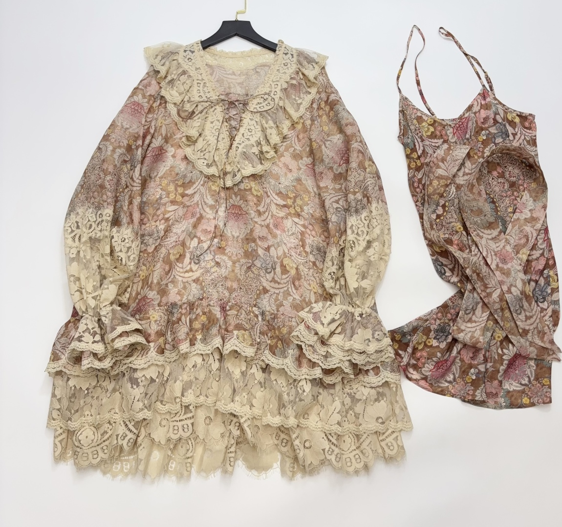 Zimmermann 2026 Resort Collection REBELLION Silk Linen Tie-Design Mini Dress