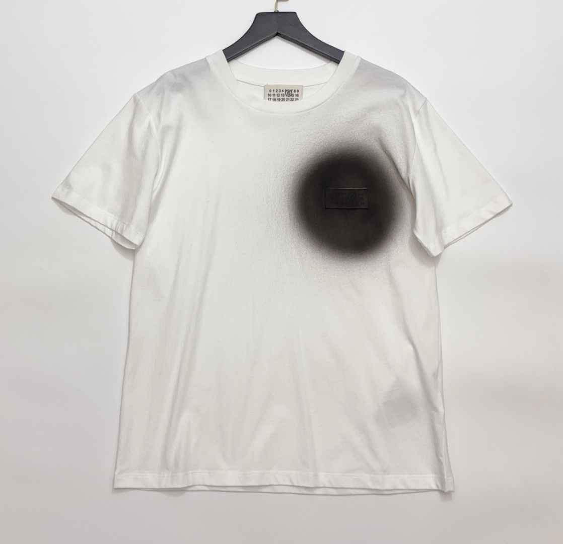 MM6 Maison Margiela Graffiti Design Simple Short Sleeve T-Shirt