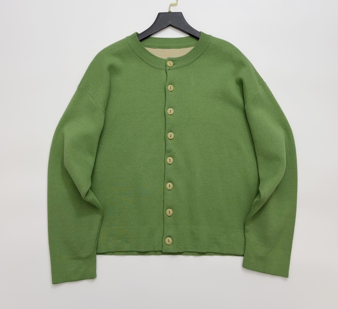 45R Numeric R Round Neck Versatile Cardigan