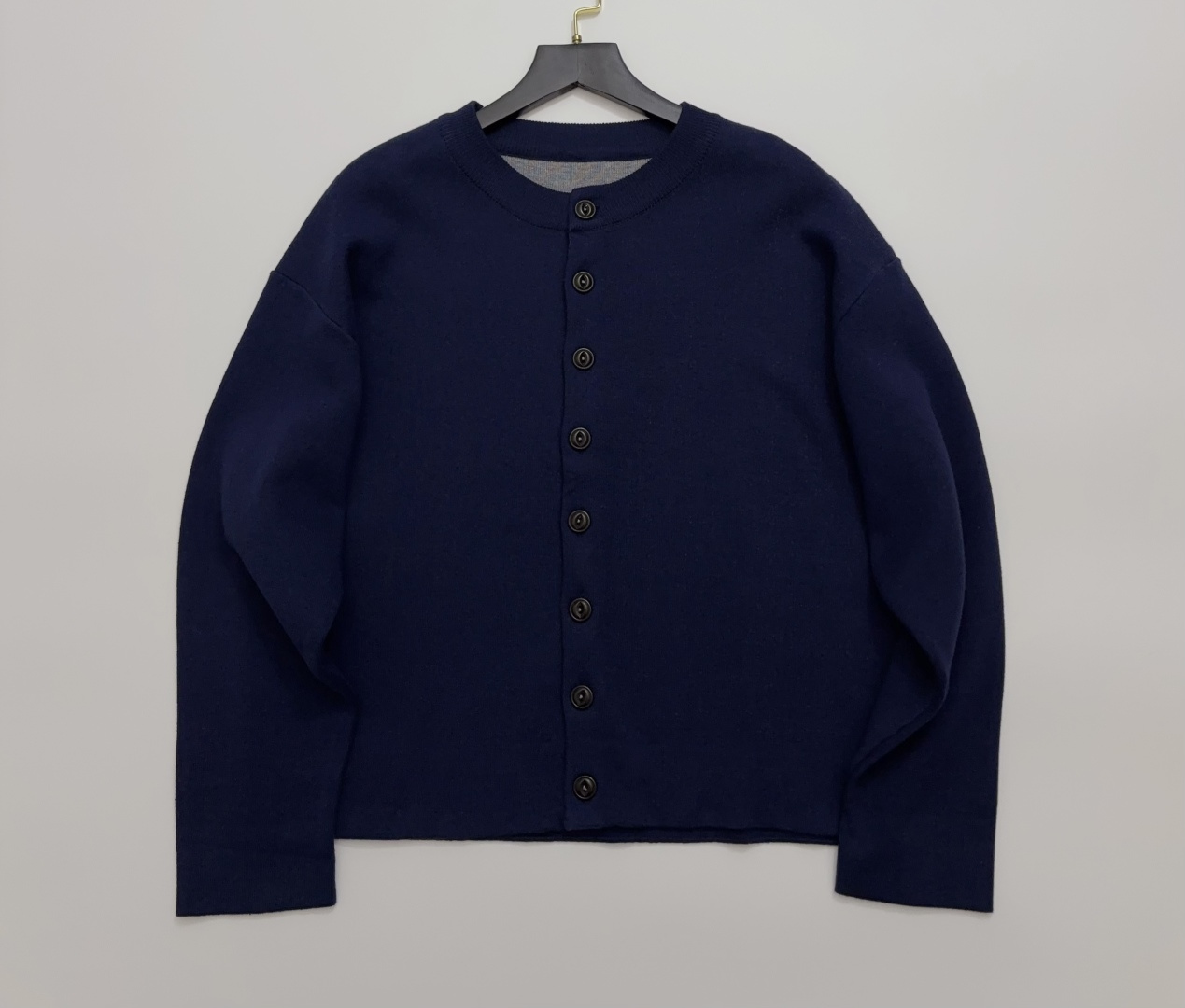 45R Numeric R Round Neck Versatile Cardigan