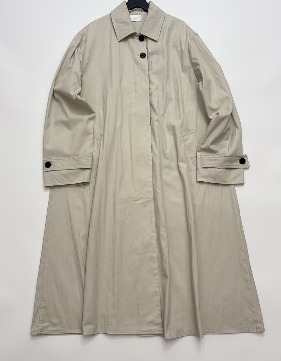 The Row Cotton Blend Oversized Long Lolana Trench Coat