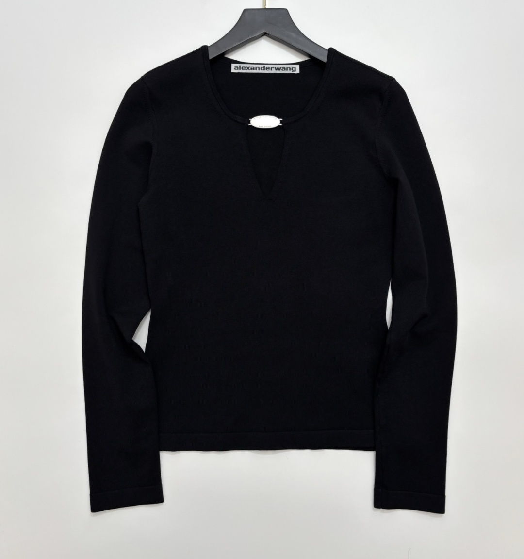 Alexander Wang Early Spring Logo Long Sleeve Slim-Fit T-Shirt