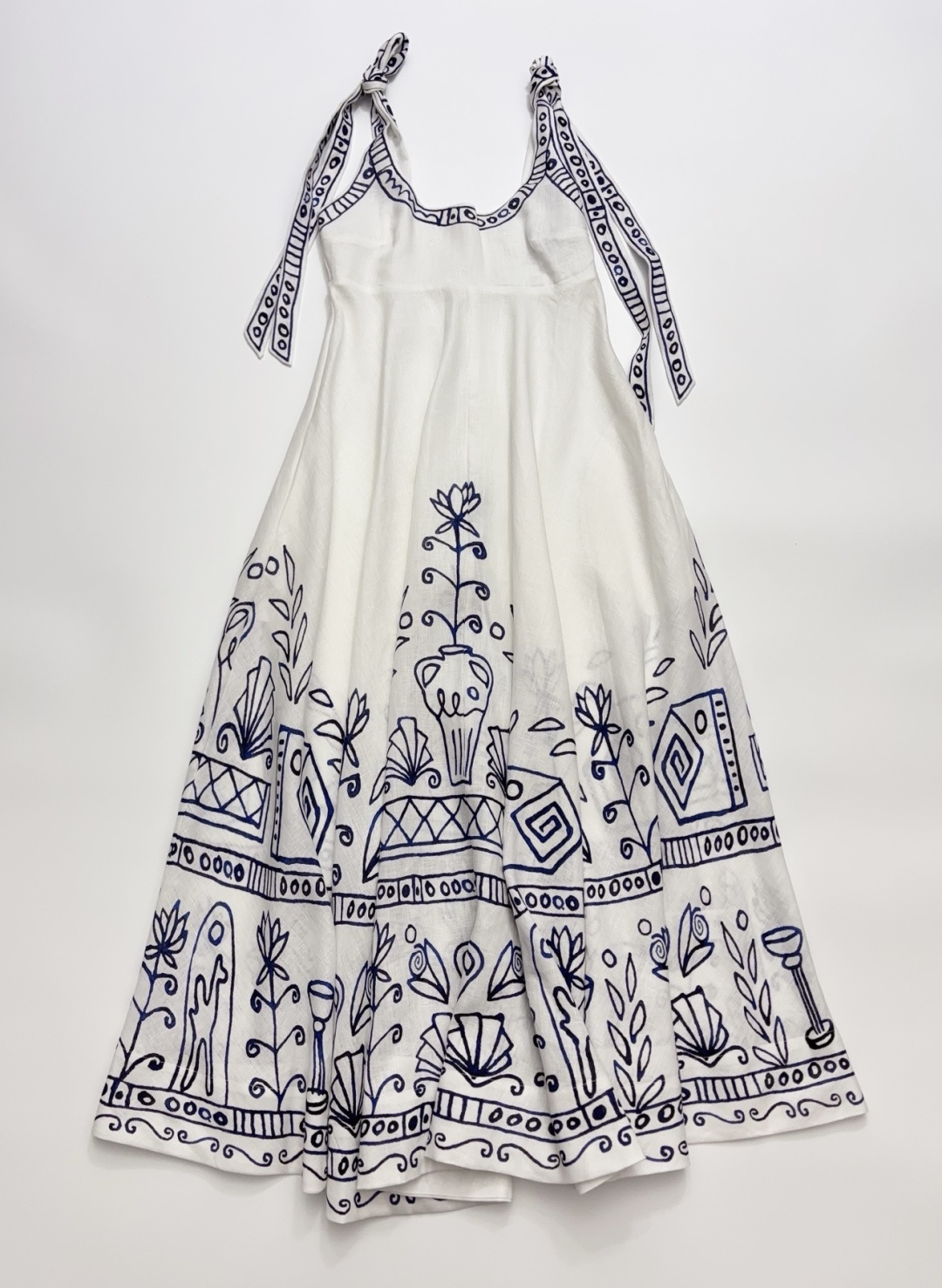 Alémais Leela Strappy Cinched-Waist Dress