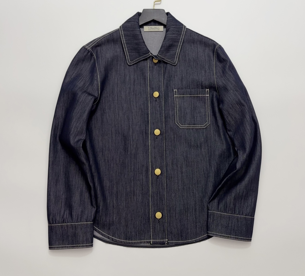 S Max Mara 2026 Spring/Summer Cotton Denim Shirt