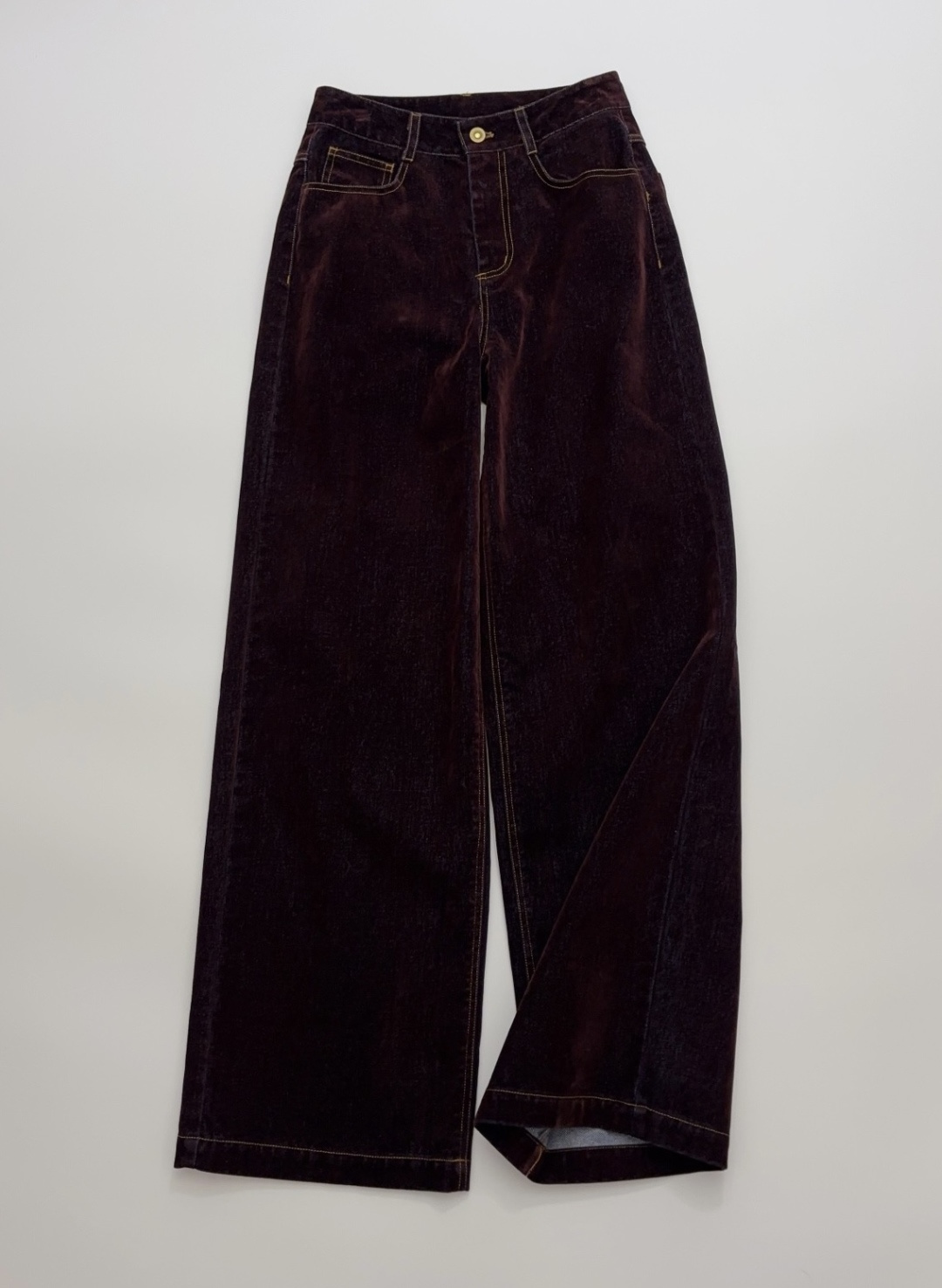 M Essential Burgundy Long Pants