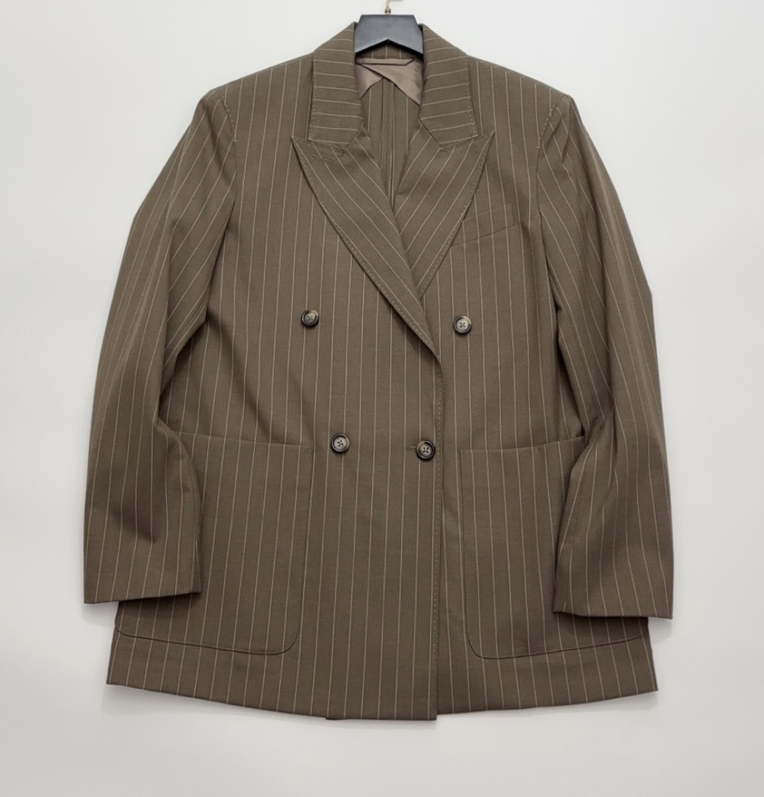 Max Mara Spring '26 Elegant Striped Blazer