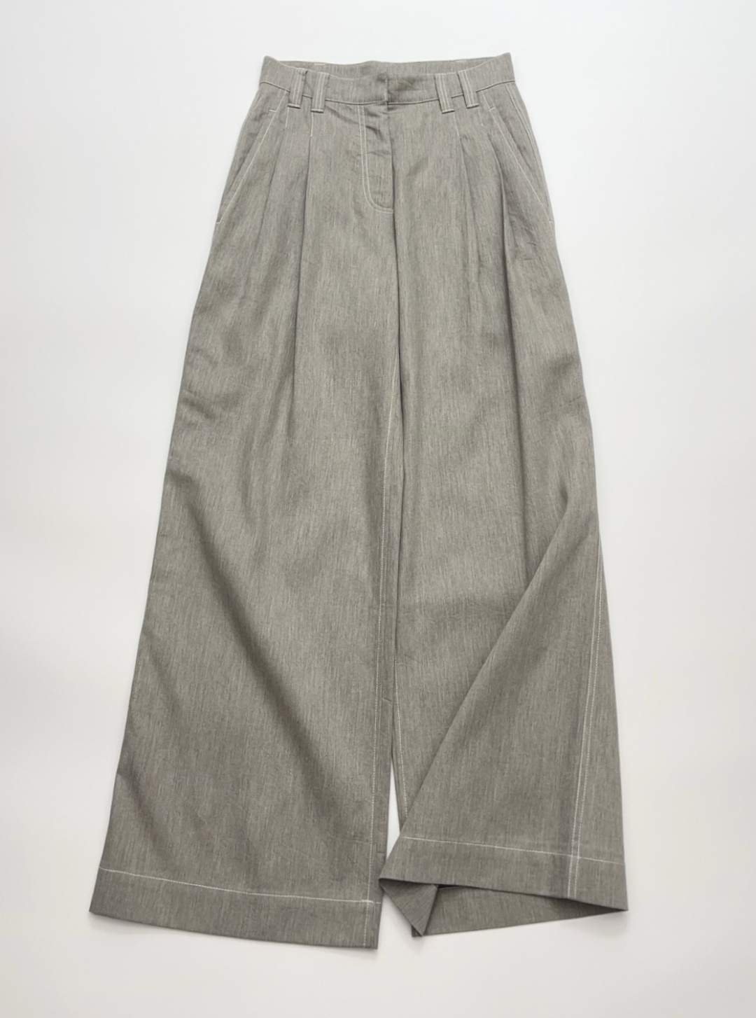 BC 2026 Early Spring New High-Waist Wide-Leg Casual Trousers