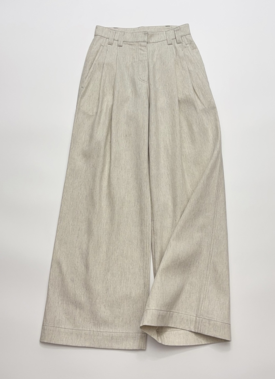BC 2026 Early Spring New High-Waist Wide-Leg Casual Trousers