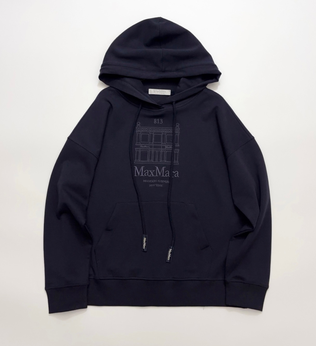 S'Max Mara SMMANDREA Summer '26 Relaxed Hooded Long Sleeve Sweatshirt