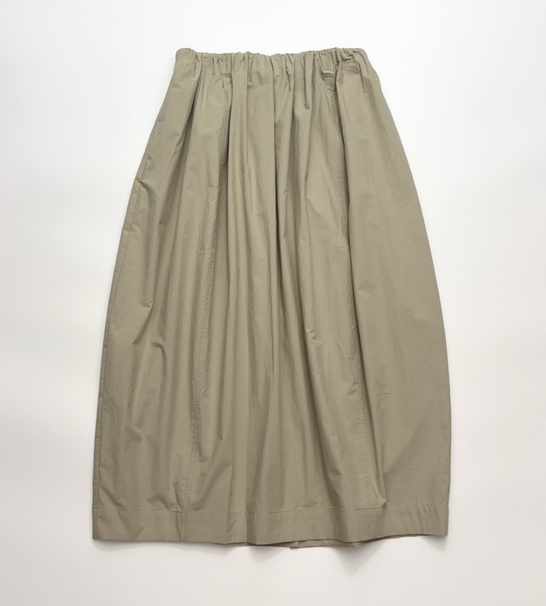 Time Minimalist Asymmetrical Pleated Sculptural Skirt