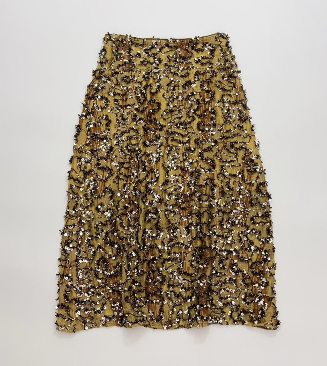The Attico Spring/Summer Heavy Embroidery Sequin Half Skirt
